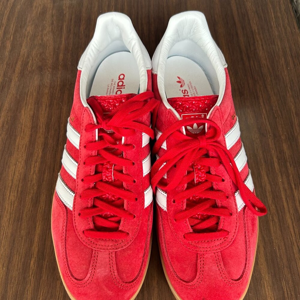 Adidas gazelle Scarlett cloud white